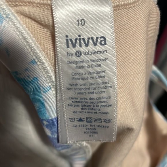 Ivivva Lululemon - set of 2 White Tank Tops - Picture 9 of 16
